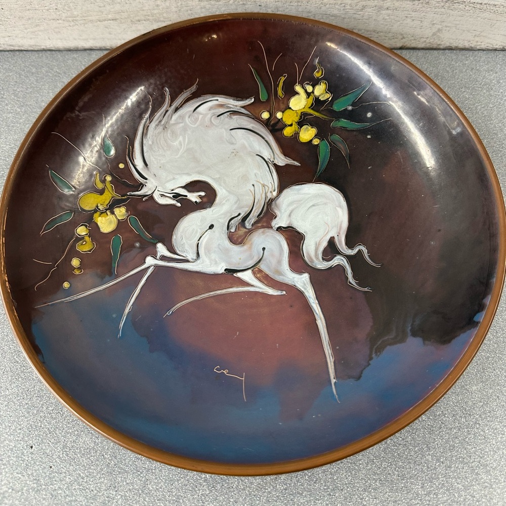 Handpainted Decorative Plate - Picture 1 of 4
